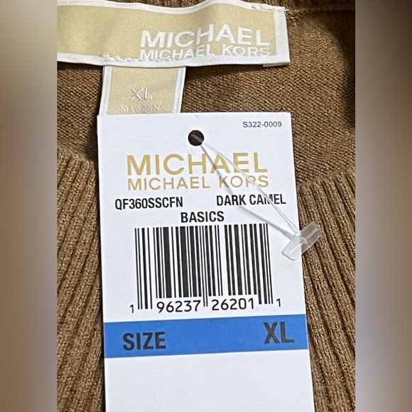 G - Michael Kors Tan Knit Sweater - Picture 3 of 5